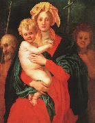 Jacopo Pontormo Madonna Child with St.Joseph and St.John the Baptist USA oil painting reproduction